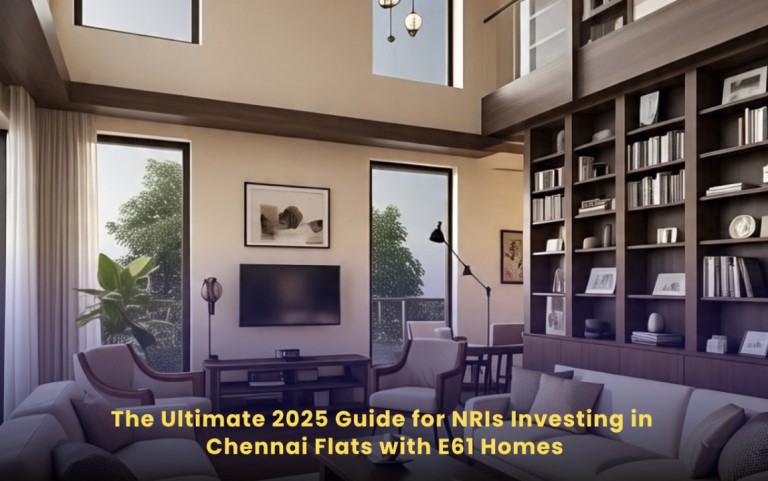 The Ultimate 2025 Guide for NRIs Investing in Chennai Flats with E61 Homes